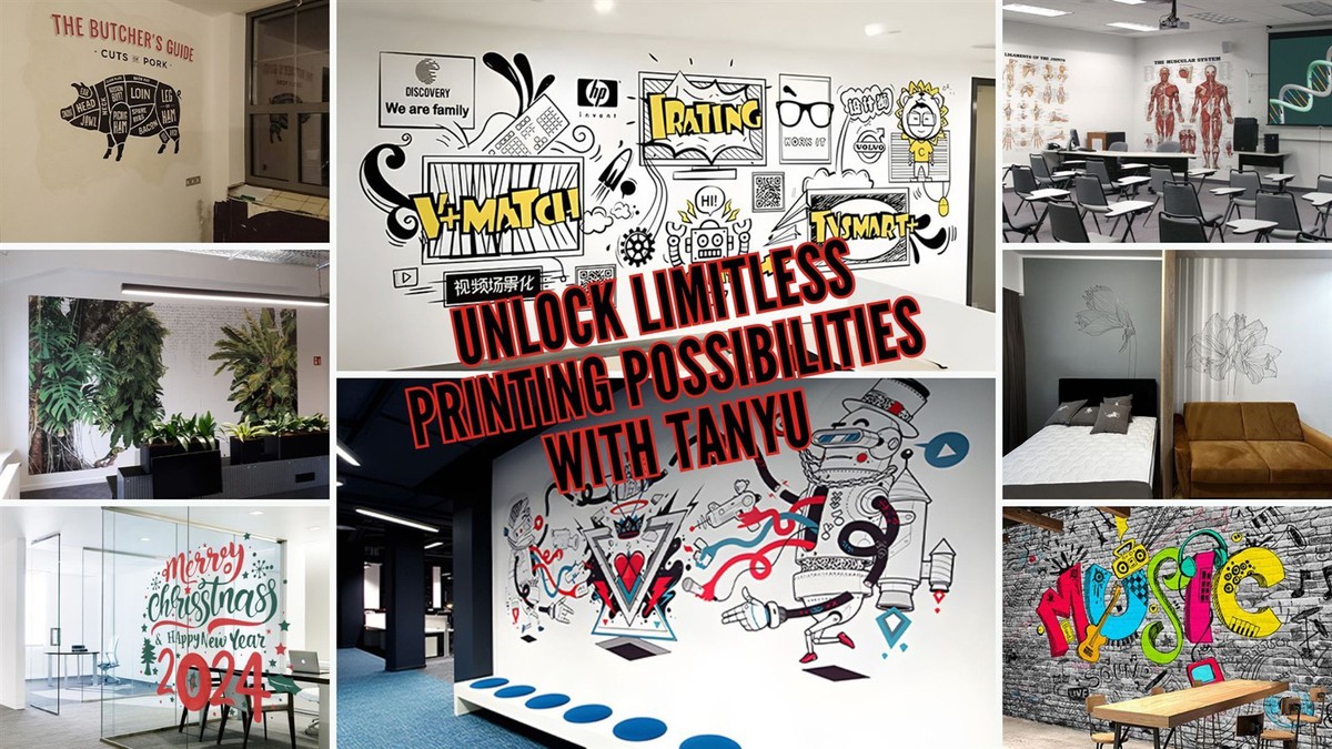 Printing Application of TPP1000 Wall Printer