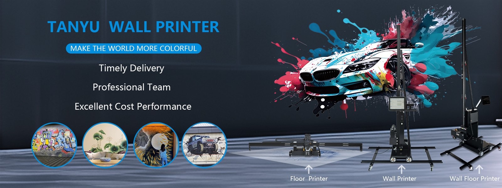 TWF1000 wall floor printer