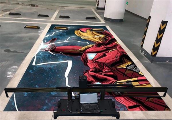 TFP1000 High Speed 3D UV Floor Printing Machine