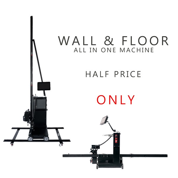 TWF1000 Integrated 3d UV Vertical Portable 2in1 Wall And Floor Printer