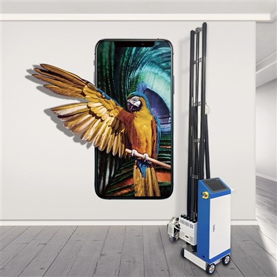 (Upgrade Suspend sales) TWP1000 3d Uv Wall Printing Machine Mural Wall Art Printer Price